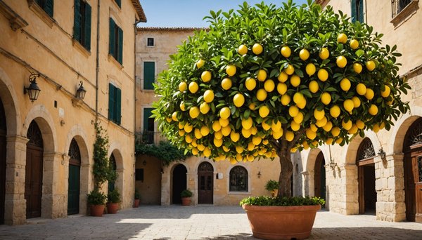 Découvrez pourquoi louer un citronnier artificiel pour vos événements méditerranéens est une excellente idée
